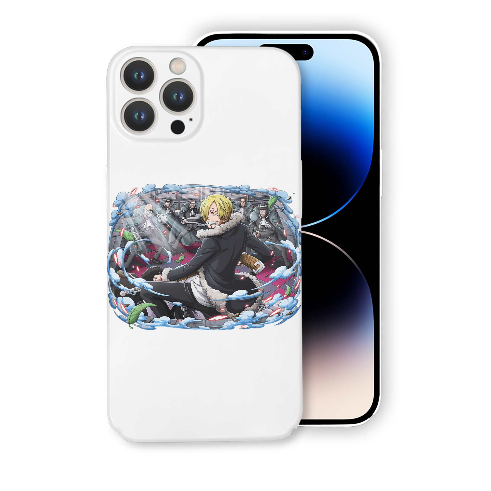 （画像用） ワンピース サンジ ONE PIECE Sanji 【iPhone 14シリーズ対応】ハードケース